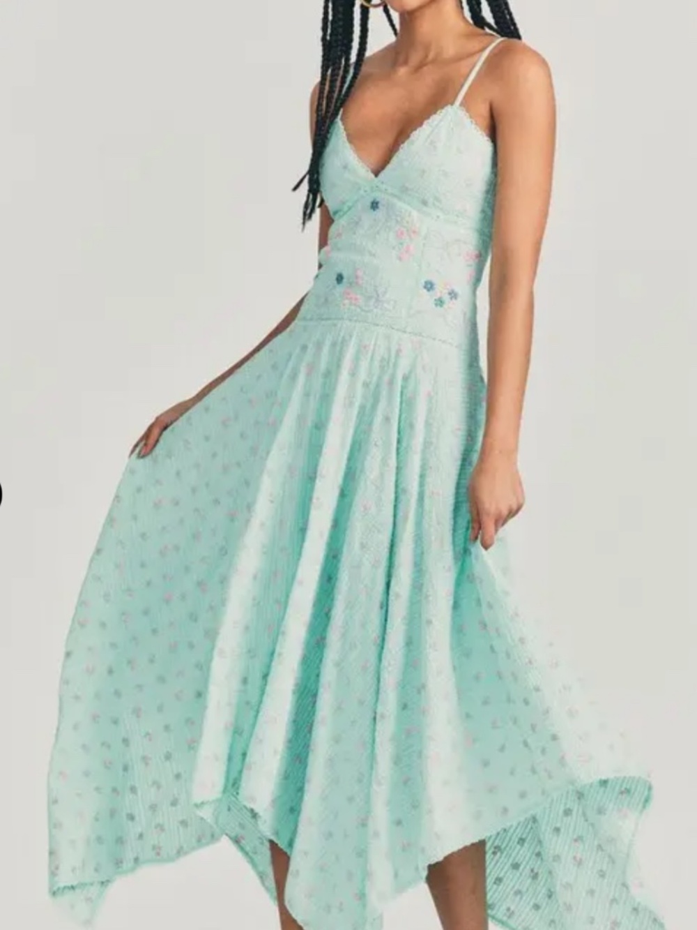LoveShackFancy Fifer dress Aqua Skies 🩷